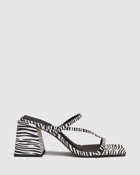 High Pointed Texta Heels Zebra
