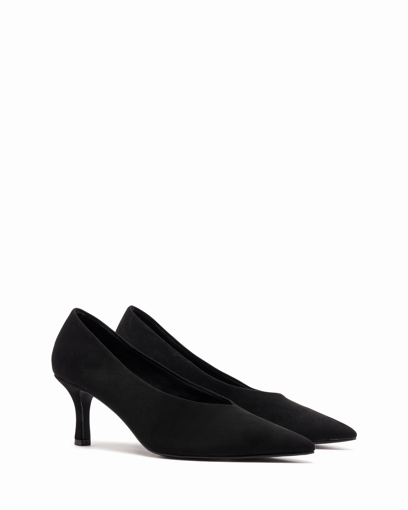 Jordyn Pump Black Suede