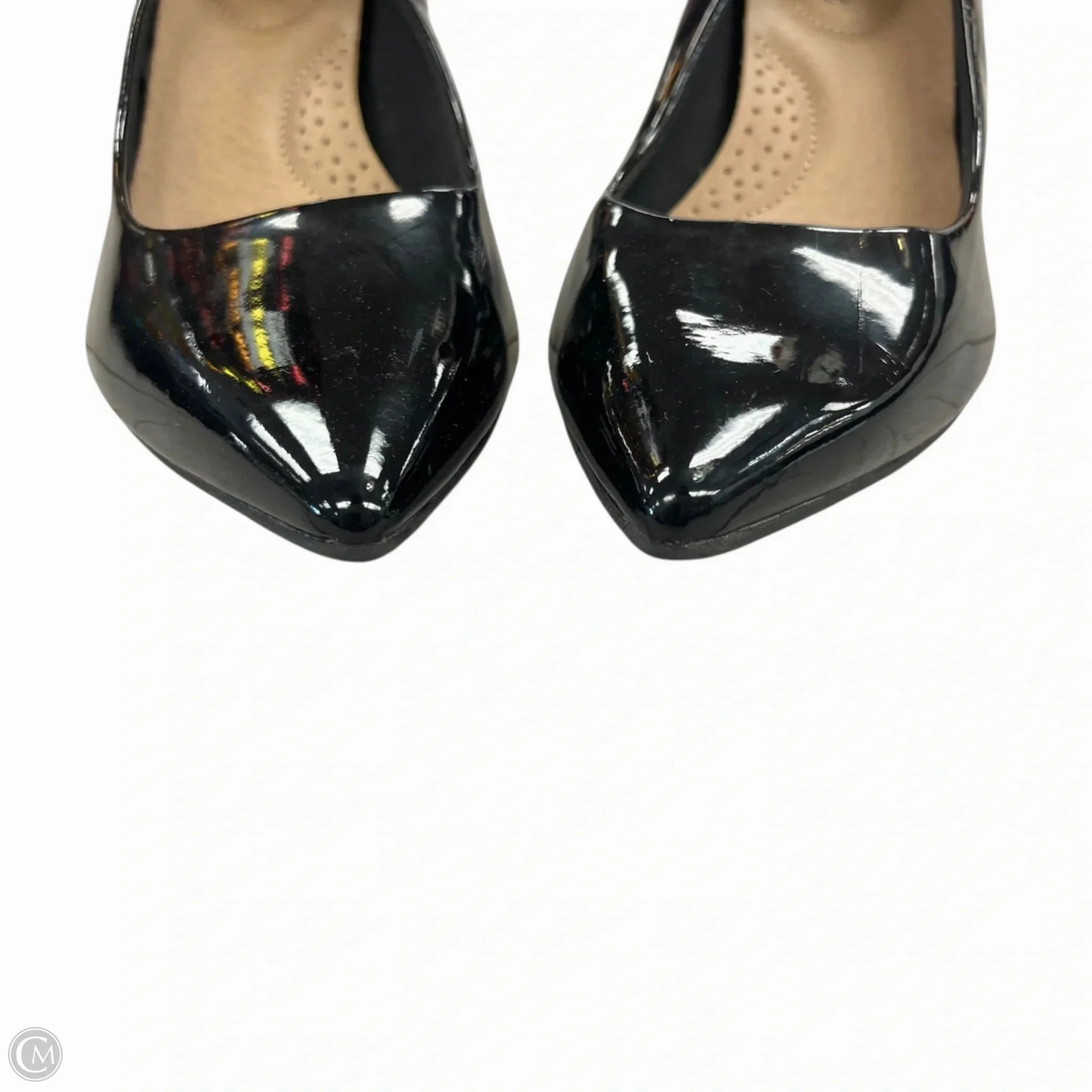 High Heels Stocking Shoes Heels Kitten By Dexflex In Black, Size: 9.5