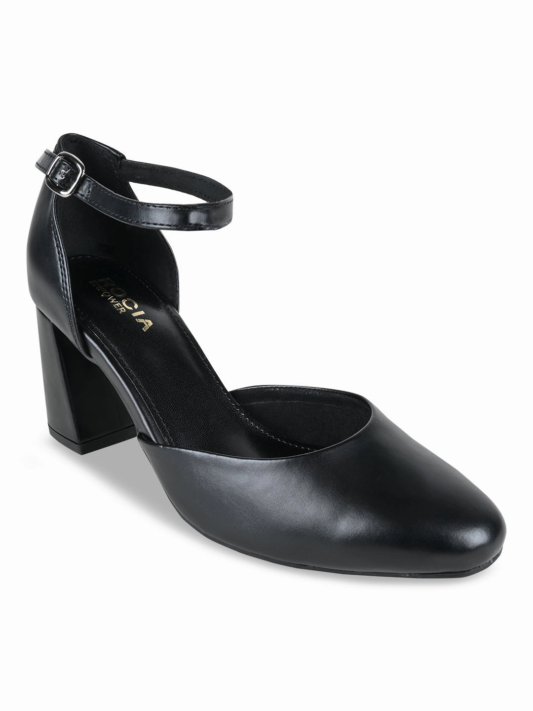 Empower By Rocia Black Women Closed Toe High Heeled Sandals High Heel Size Chart