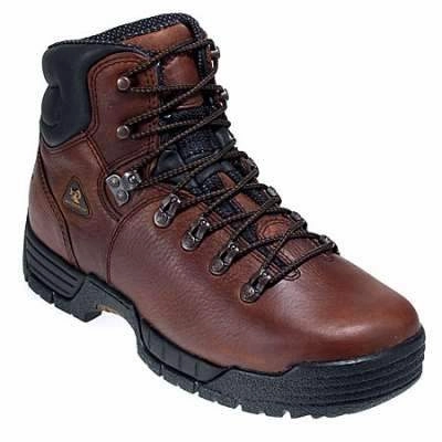 Rocky Boots: Men's 6114 MobiLite Max Steel Toe Waterproof Boots Best Work Boots For Heavy Men