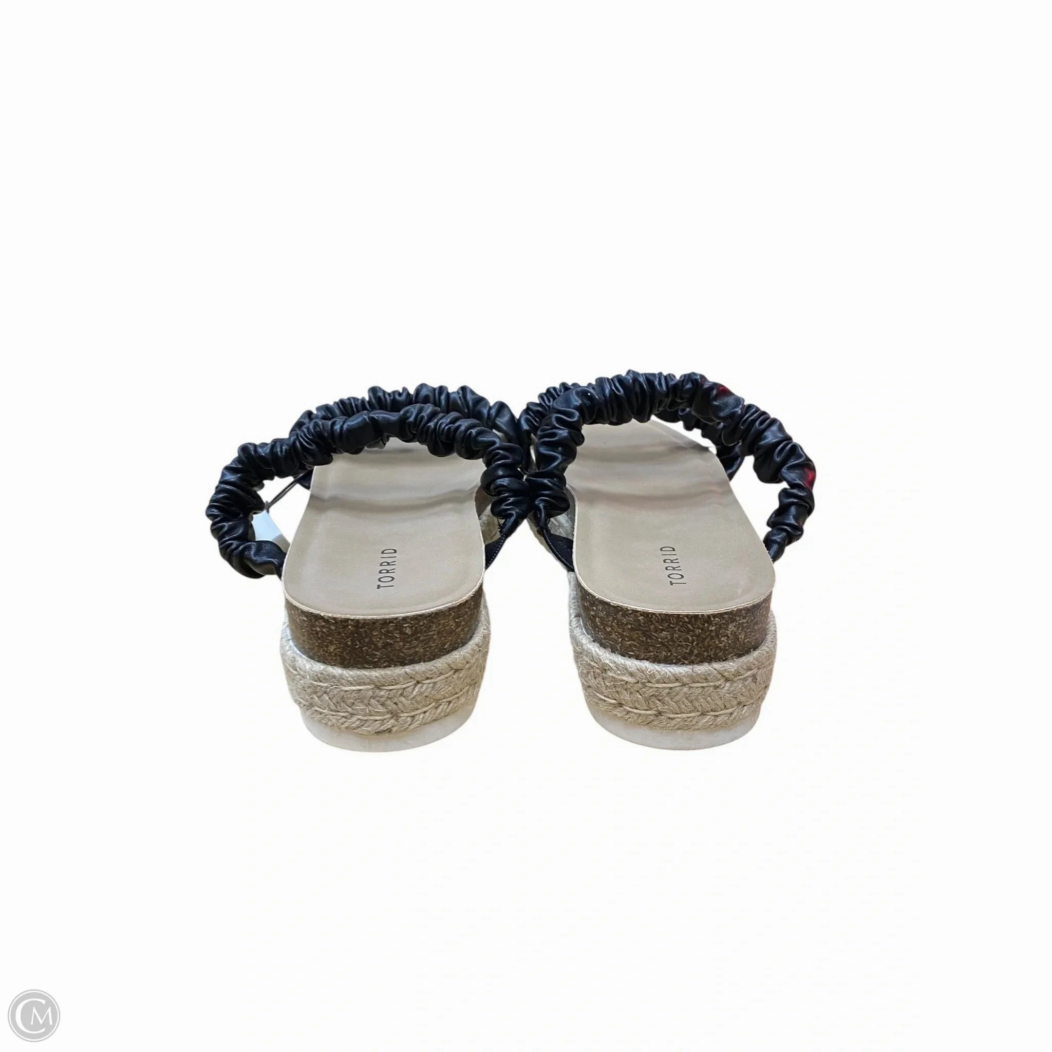 High Heel Uggs Sandals Heels Platform By Torrid In Black, Size: 10.5