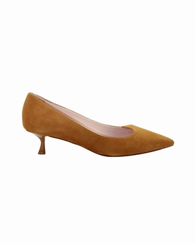 Platform Stiletto High Heels Roger Vivier I Love Vivier Pumps in Brown Suede