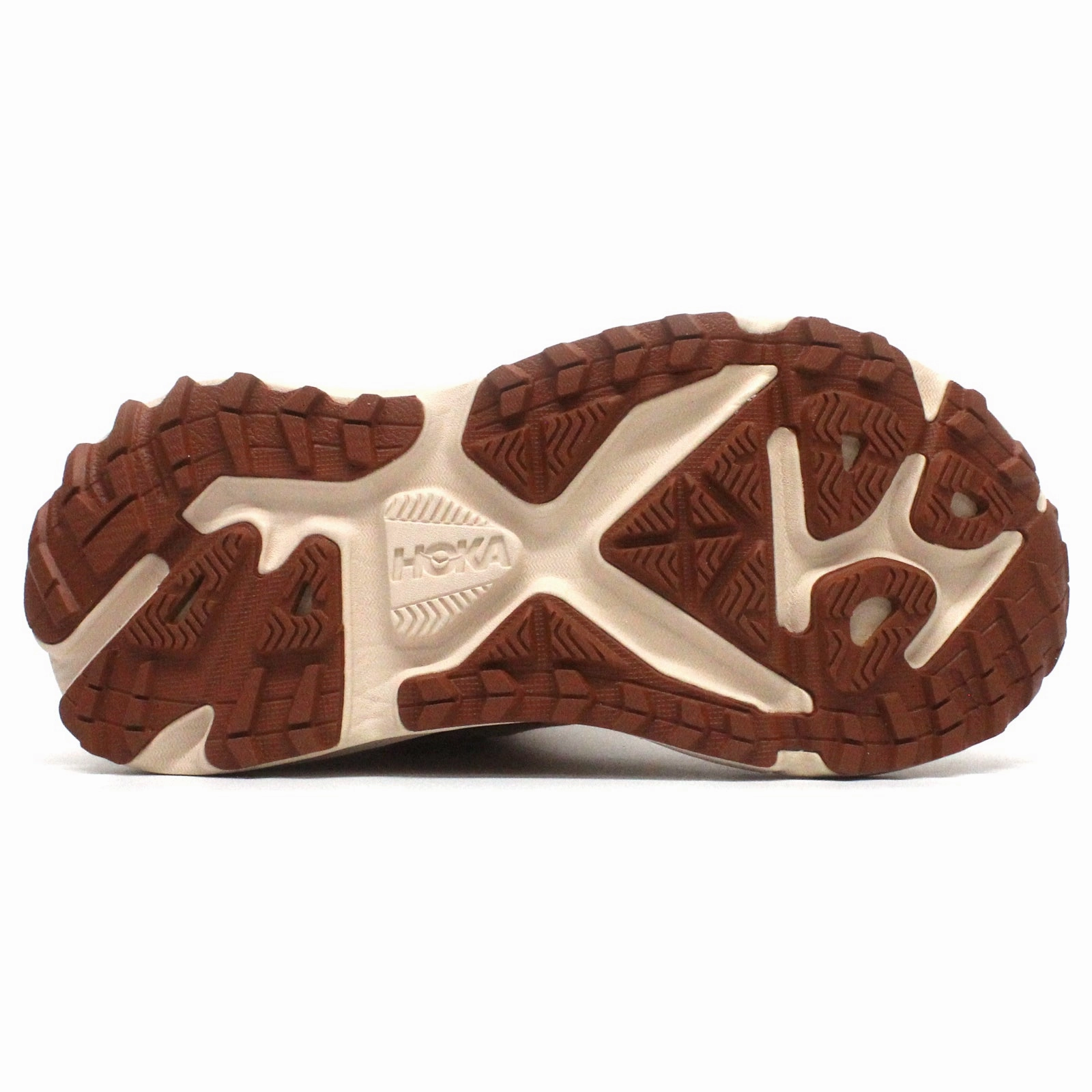 Hoka Stinson 7 Textile Synthetic Women's Cream Sandstone Running Trainers Best Shoes For Trail And Road