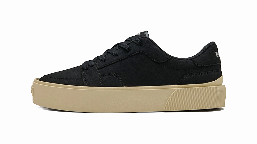 Business Casual Best Casual Shoes EQLZ EQUALIZER Fault 25 Anti Slip Wear Resistant Low Top Skateboard Shoes Unisex Ghost Black