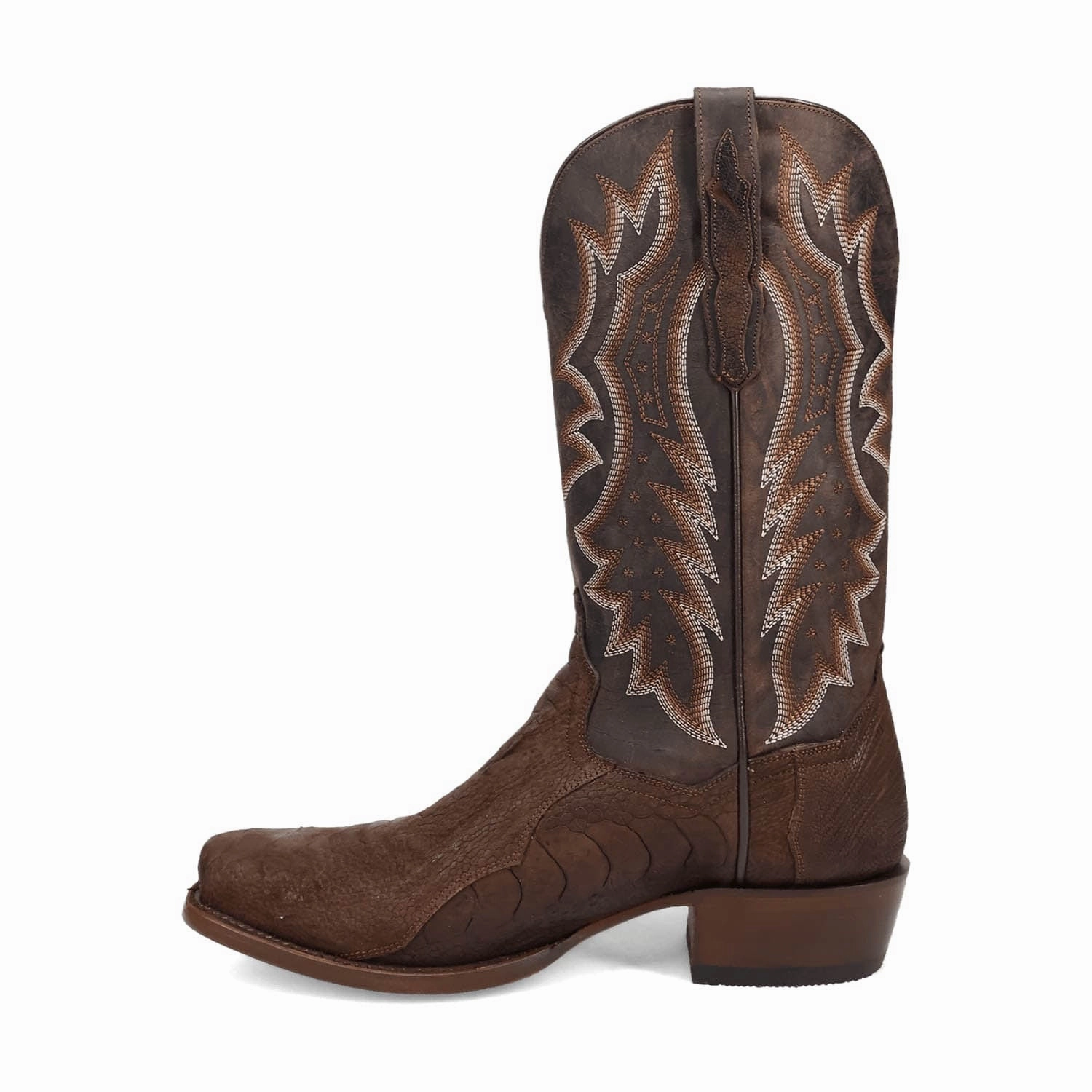 Dan Post Mens Anders Brown Ostrich Leg Cowboy Boots Dr Work Boots