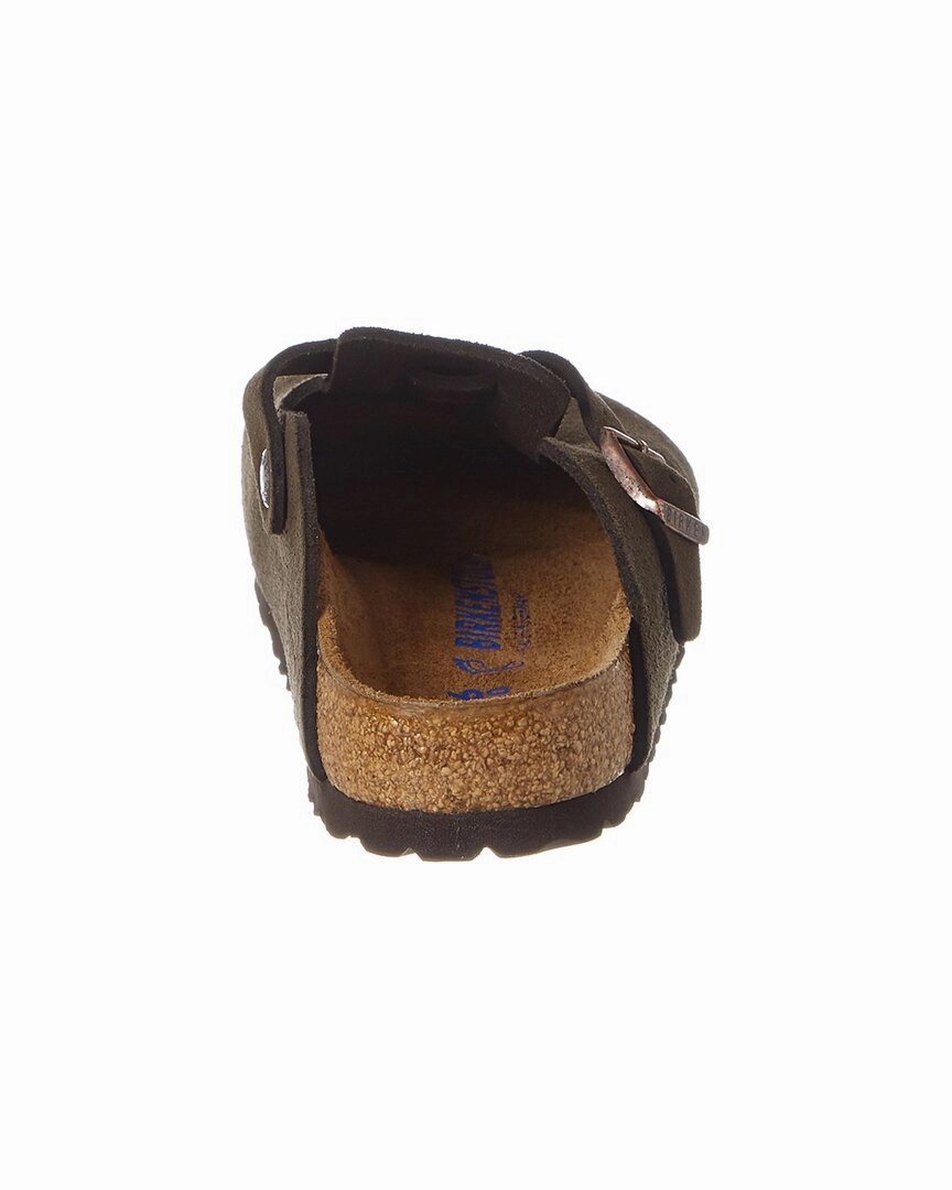 Sandals Famous Footwear Birkenstock Boston Soft Footbed Suede Leather Clog