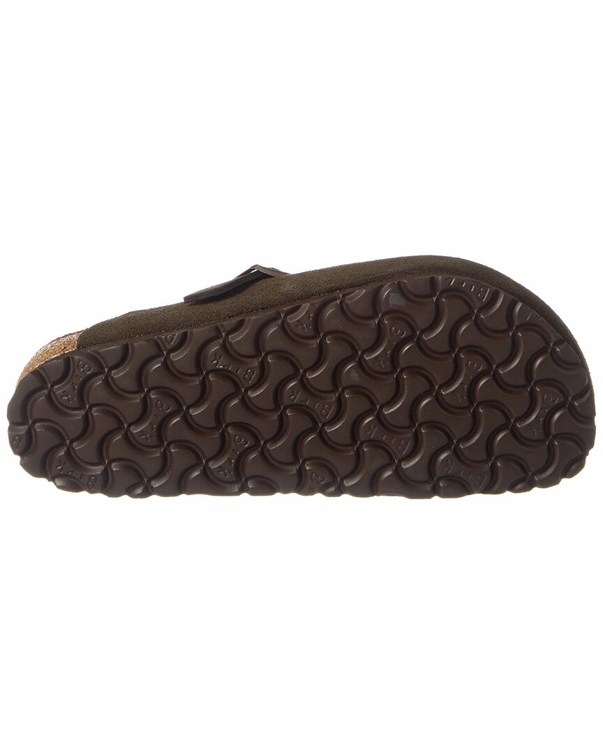 Type Birkenstock Boston Soft Footbed Suede Leather Clog
