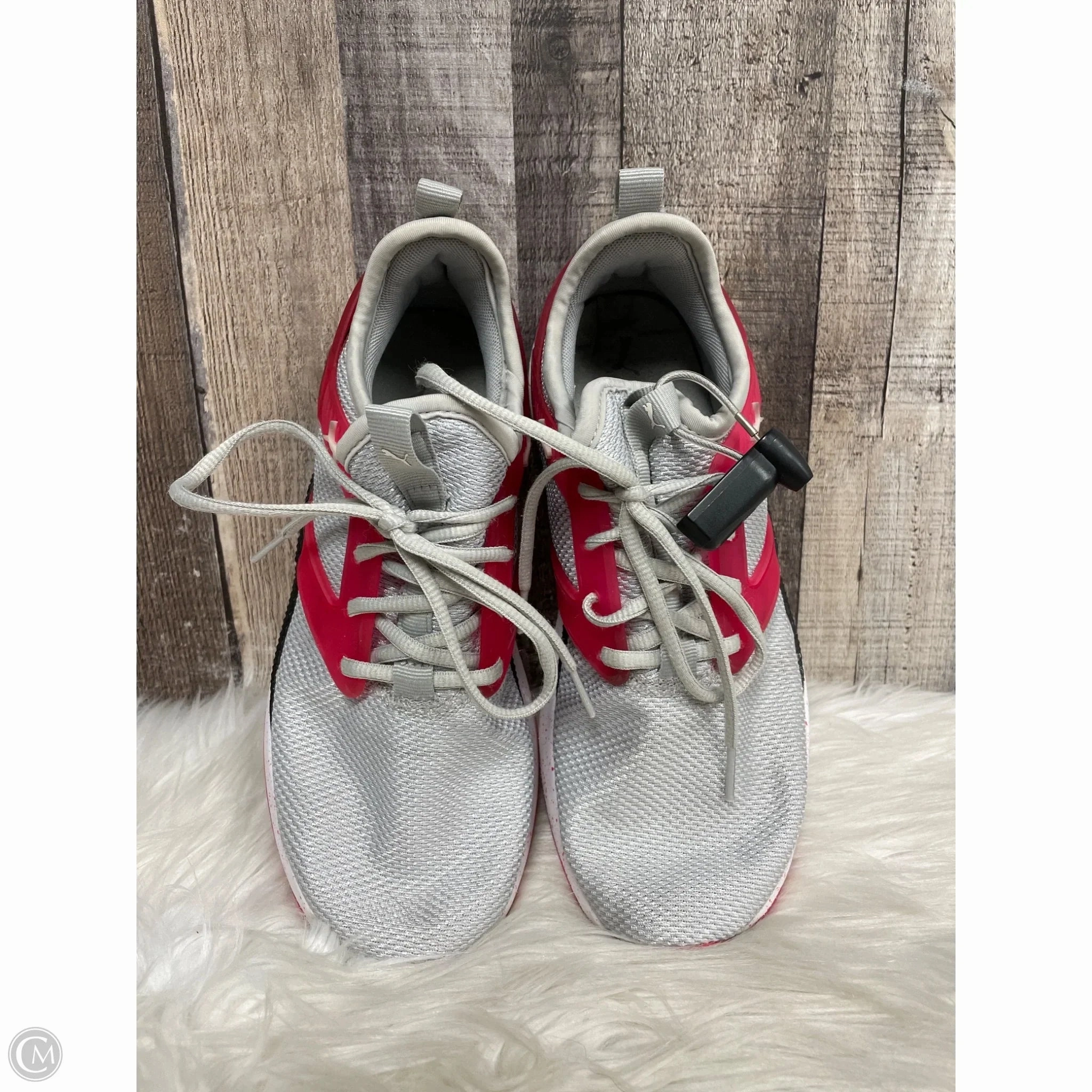 Shoes Athletic By Puma In Grey & Pink, Size: 8 Puma Evopower Futsal Shoes