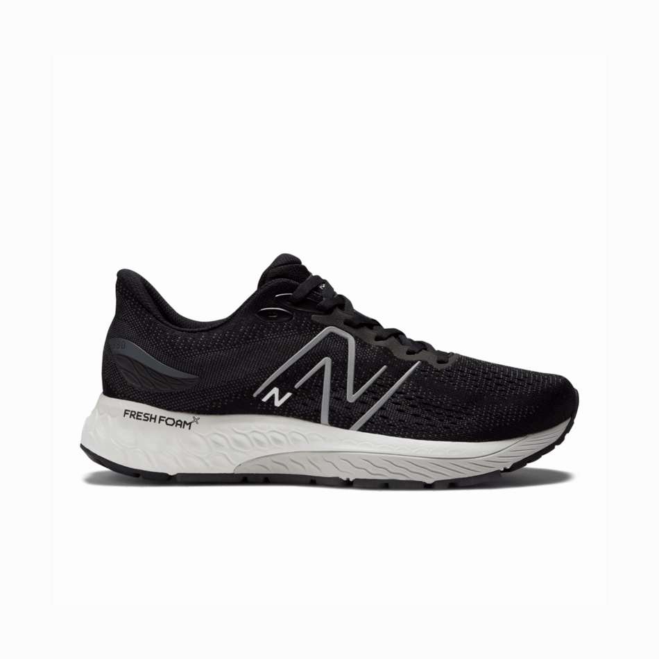 Men's New Balance Fresh Foam X 880v12, Black/Light Aluminum, 11.5 2E Wide New Balance 574 White Leather