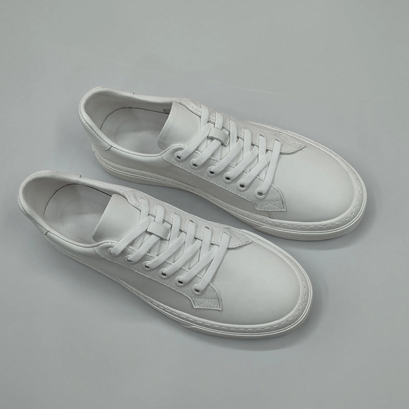 Men Minimalism Pure Leather Flat Soft Casual Shoes Lightweight Shoes For Flat Feet