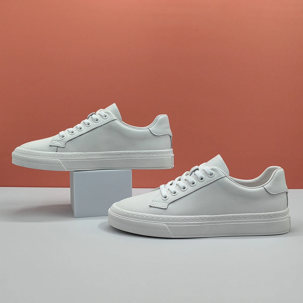 Flat Shoes For Walking Men Minimalism Pure Leather Flat Soft Casual Shoes