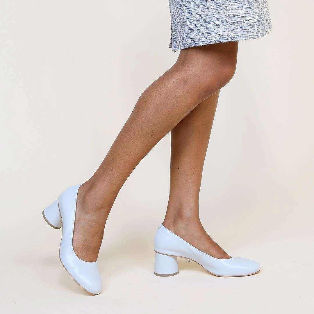 Cloud Grey Ballet Pump Ball Of Foot Cushions For High Heels