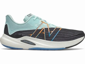 Men's New Balance FuelCell Rebel V2, Black/Pale Blue Chill, 9.5 D Medium New Balance Men's Two Wxy V4