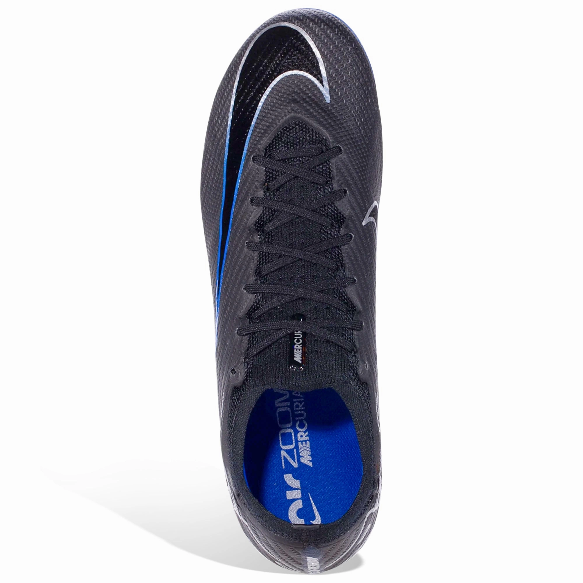 Nike Shoe Keyring Nike Zoom Vapor 15 Elite SG-Pro Soccer Cleats (Black/Chrome-Hyper Royal)