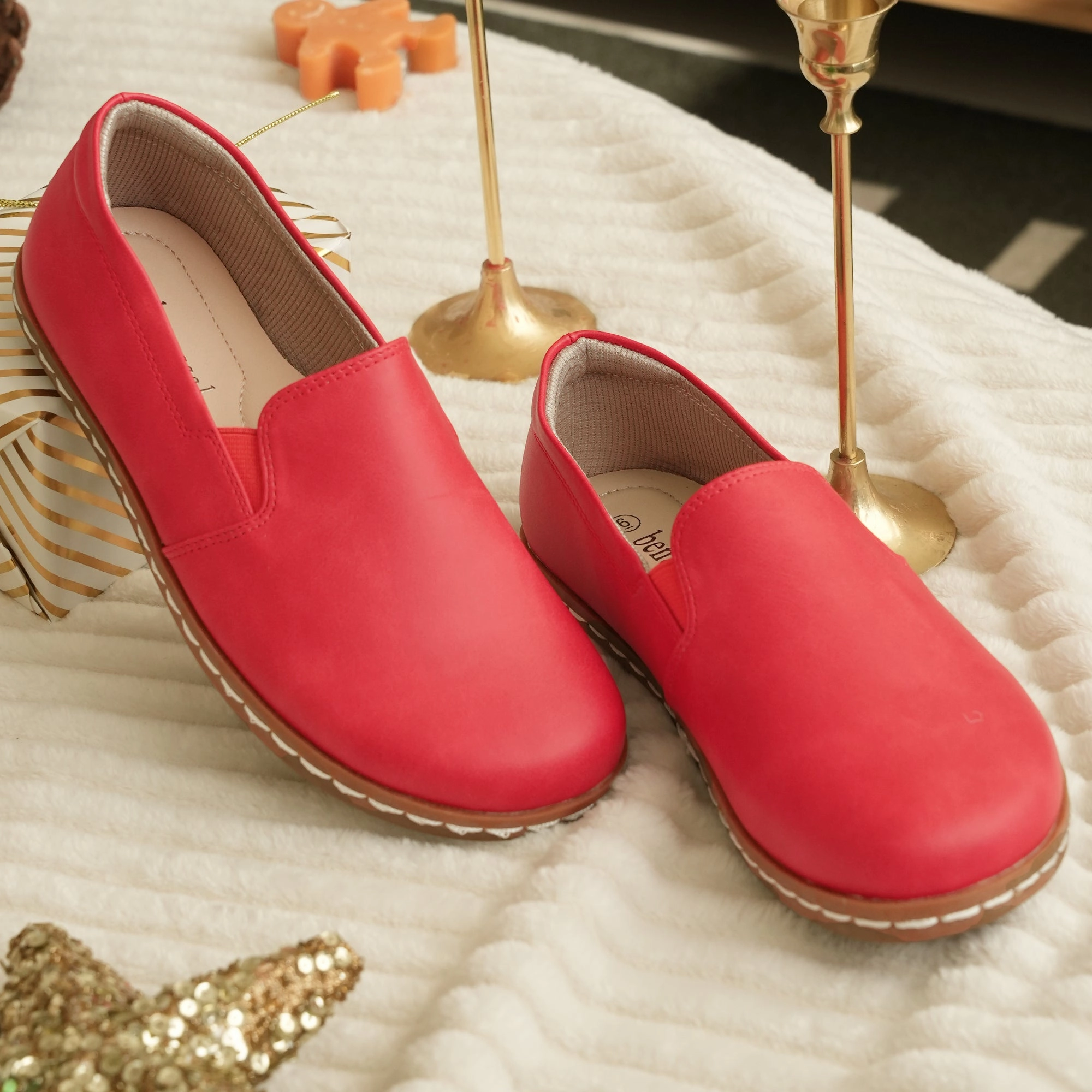 Red Barefoot Shoes-Satra