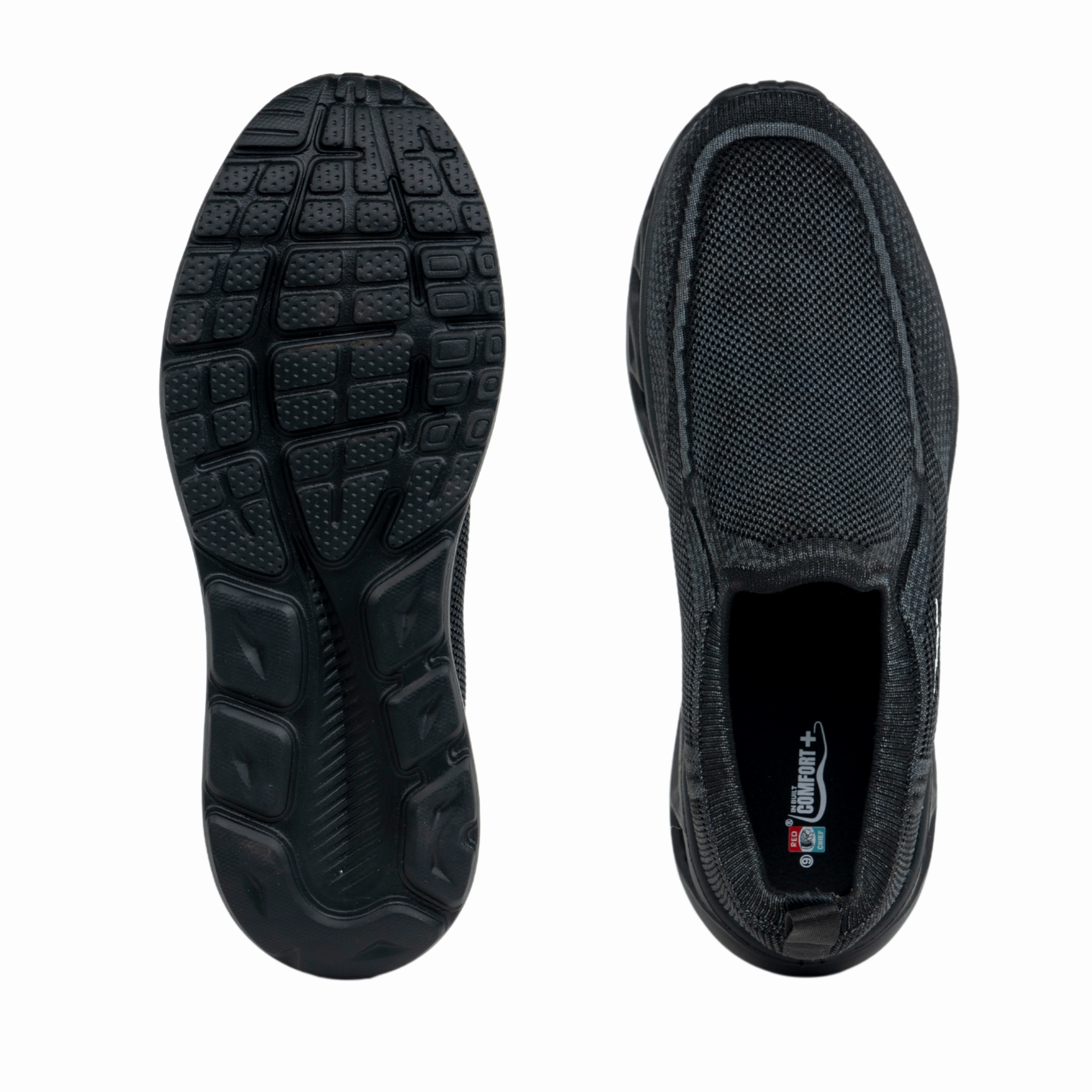 Walker 2 Walking Shoe Ladies Walking Red Chief Sports Black Walking Shoes for Men  W7017 001