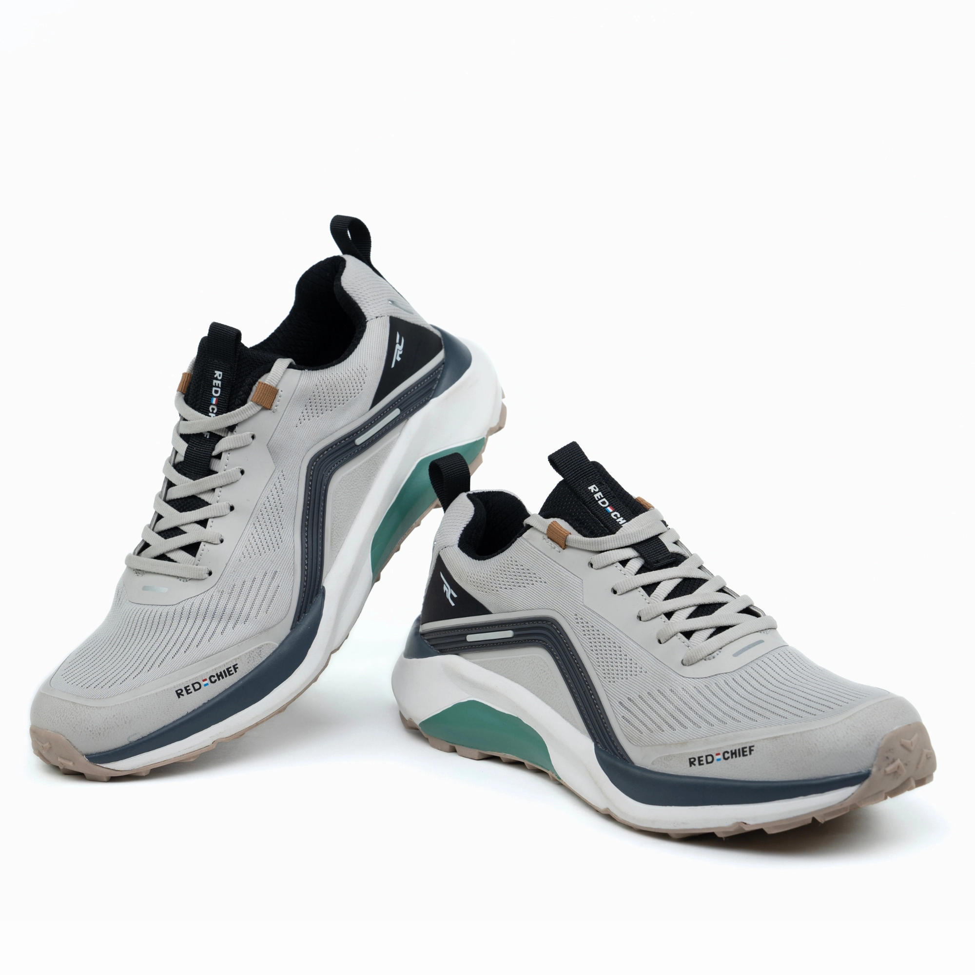 Orthopedic Walking Shoes Red Chief Sports Grey Walking Shoes for Men W7015 CC28