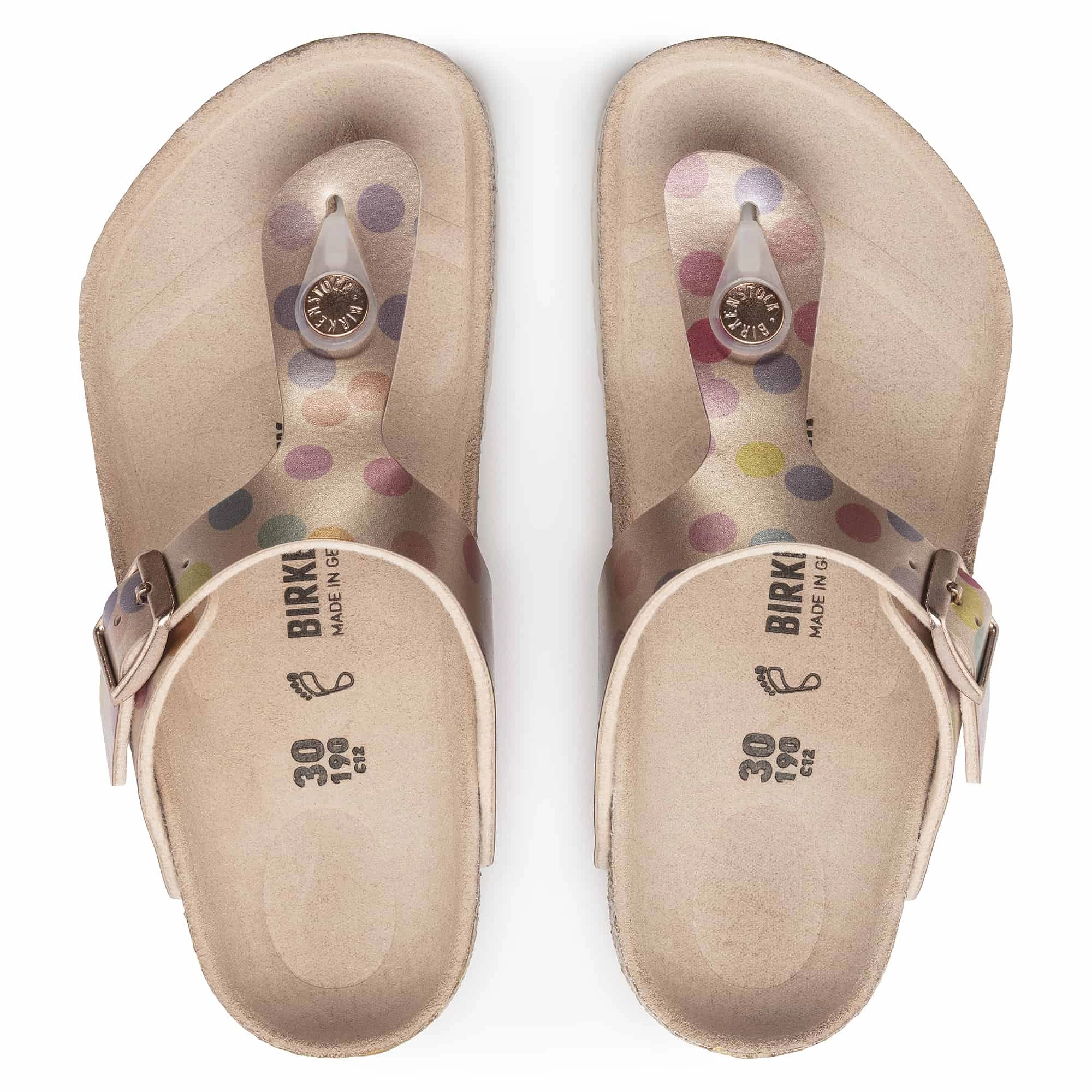 Clogs White Gizeh Kids Birko-Flor