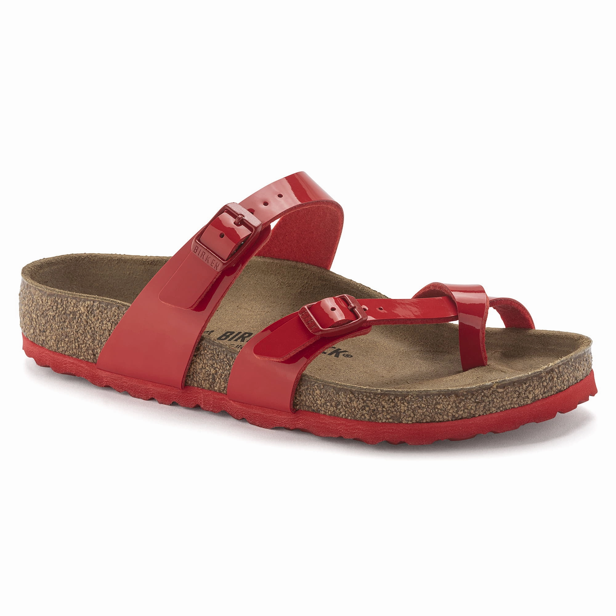 Mayari Birko-Flor Patent Birkenstock Material
