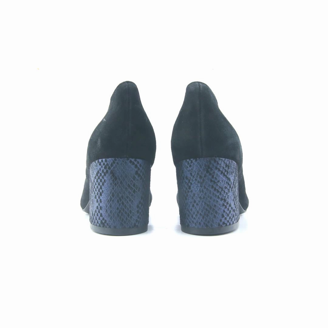 VIONIC WILLA Suede Peep Toe High Heels