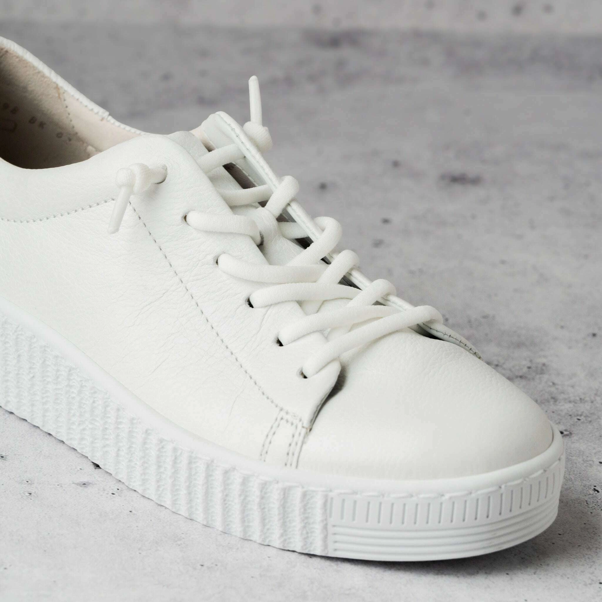 Gabor - 43.331.21 - White Leather Toddler Casual Shoes