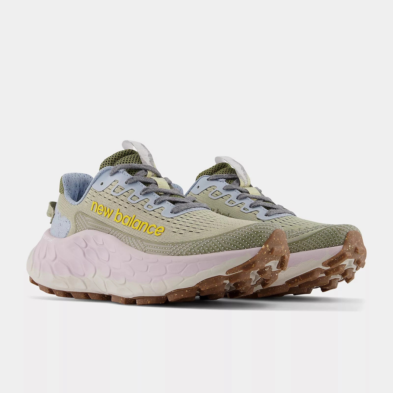 Hiking Shoes For Mount Fuji Fresh Foam X More Trail v3 - Fatigue Green with Fatigue Green