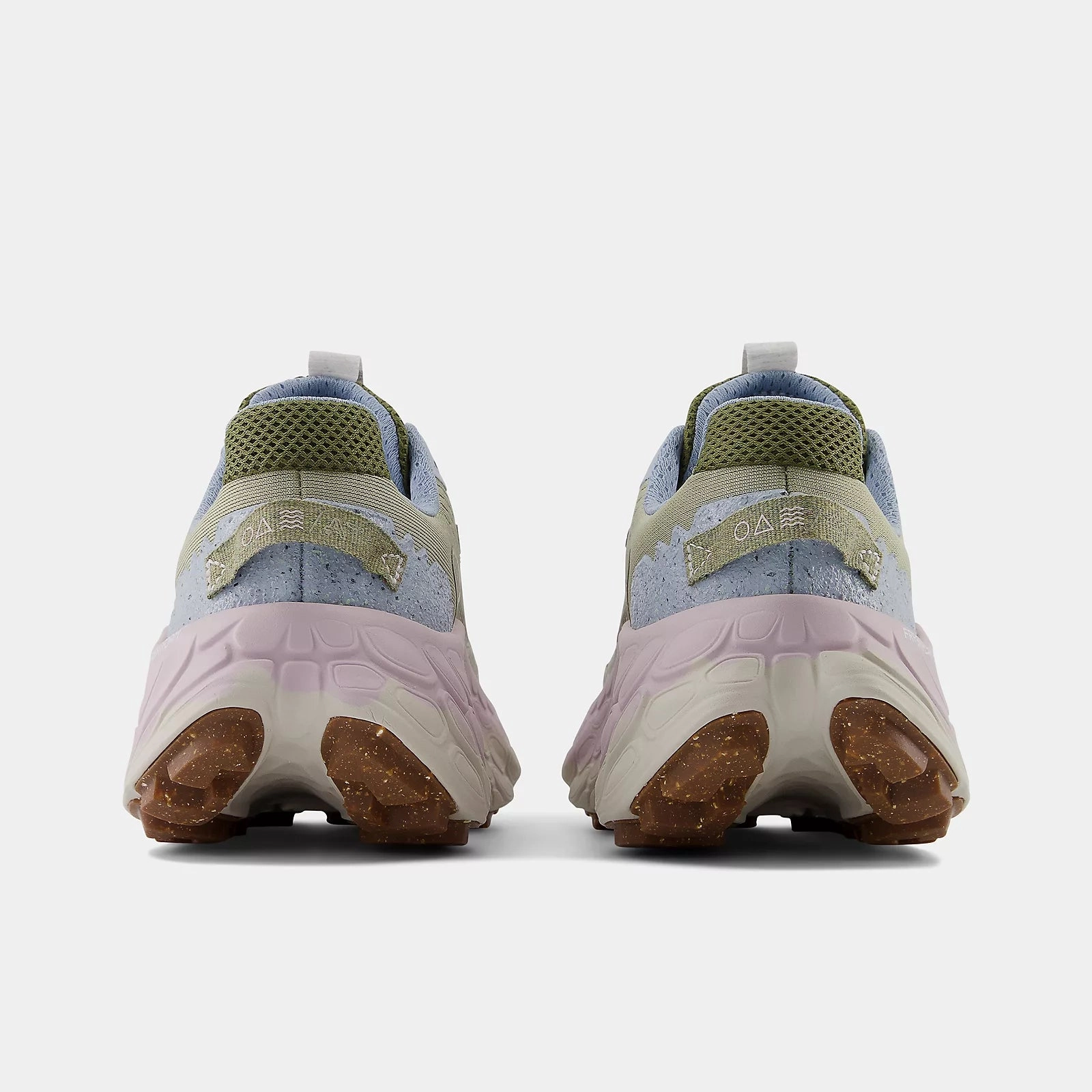 Fresh Foam X More Trail v3 - Fatigue Green with Fatigue Green Best Ankle Support Hiking Shoes