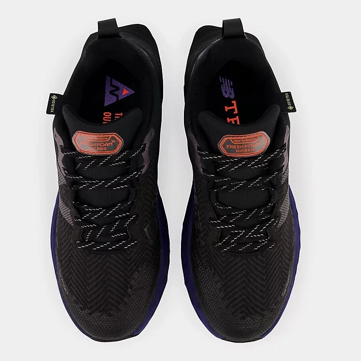 Warm Winter Hiking Shoes Fresh Foam Hierro v6 GTX - Black with Night Tide