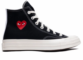 Casual Shoes Aldo Converse Comme des Garons Play Heart Chuck 70 Hi in Black