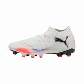 Future 8 Match Firm Ground & Artificial Grass Cleats Puma White Shoes