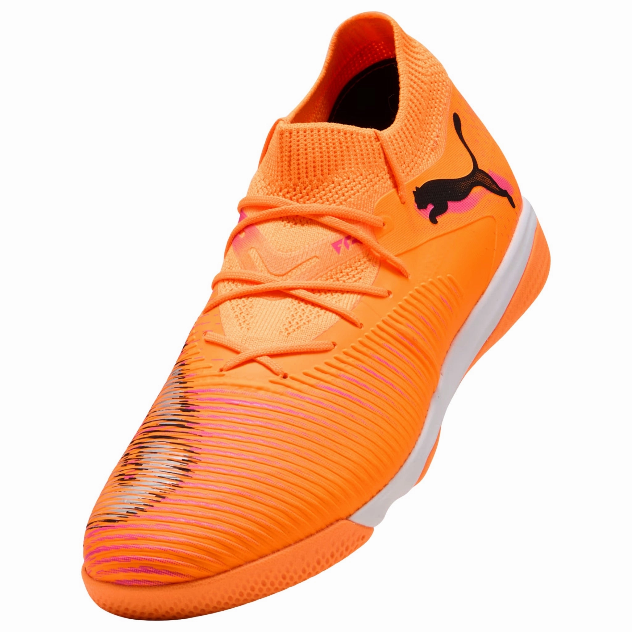 Future 8 Match Indoor Soccer Shoes Puma Enzo Metallic Shoes