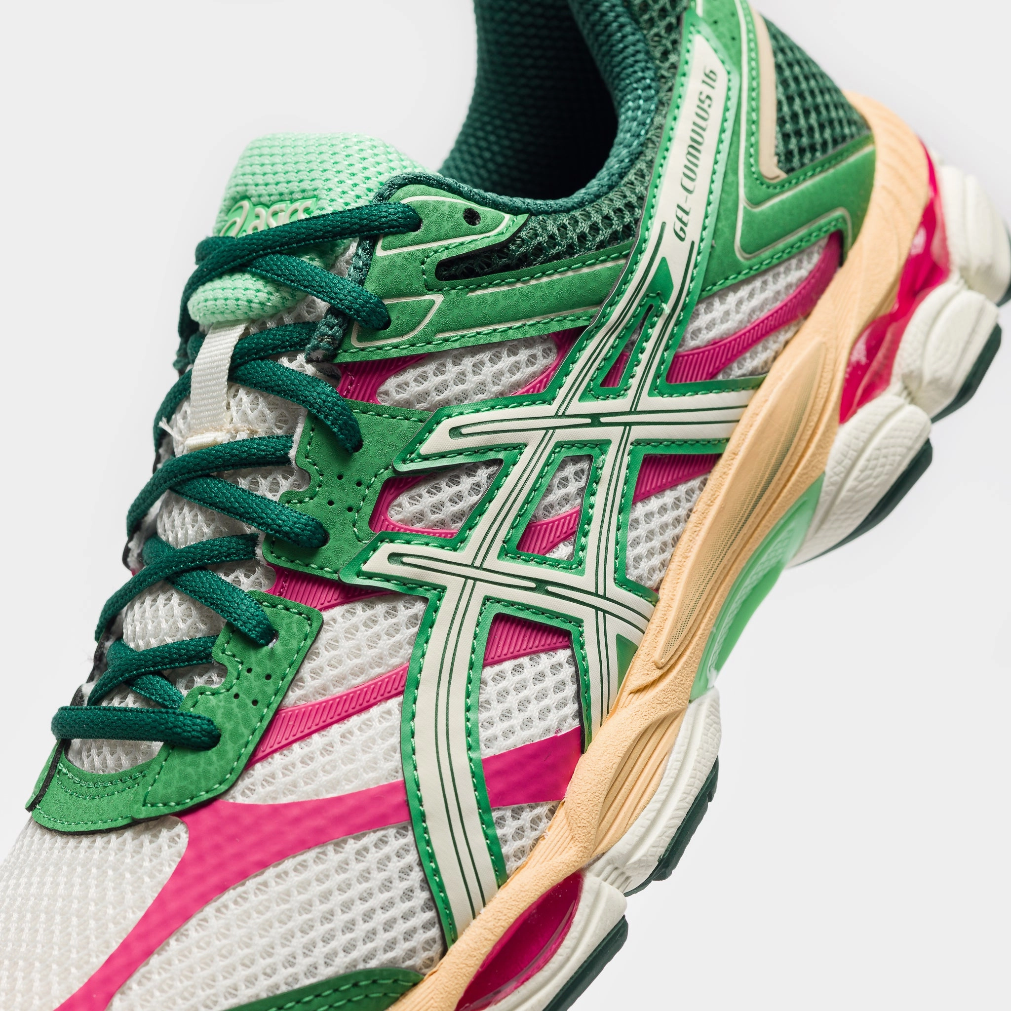 Gel-Cumulus Sneaker in Cream/Ivory Latest Asics Volleyball Shoes