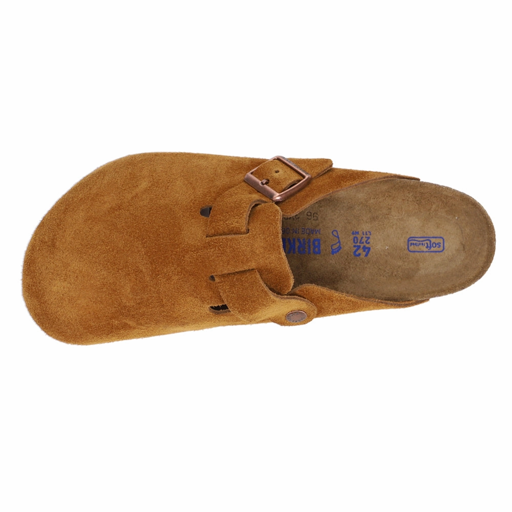 Boston Soft Footbed Suede Leather Clogs Inserts