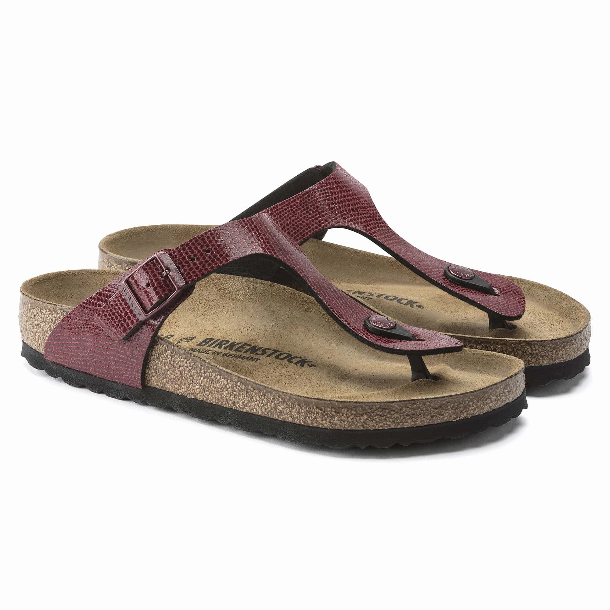 Gizeh Birko-Flor Clogs White