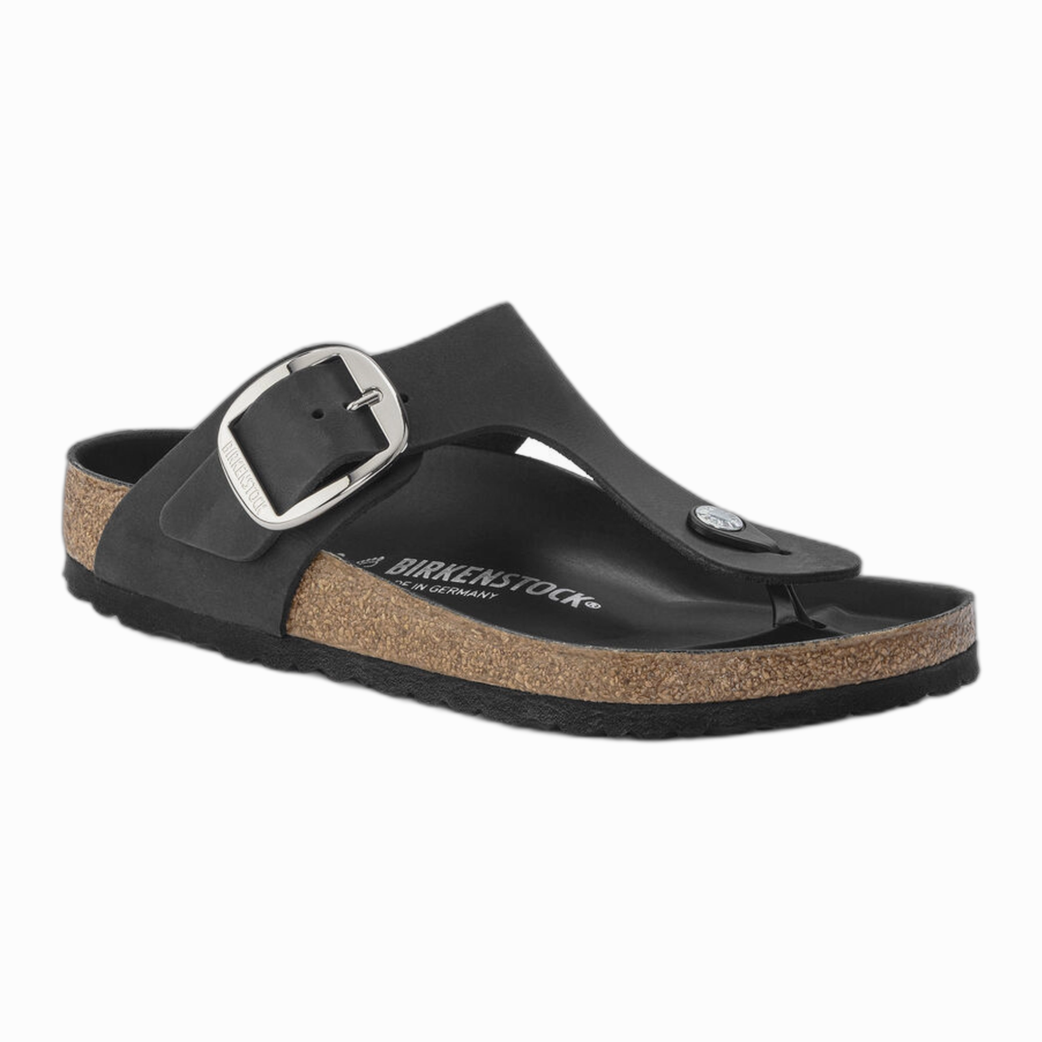 Size 35 Gizeh Big Buckle Oiled Leather