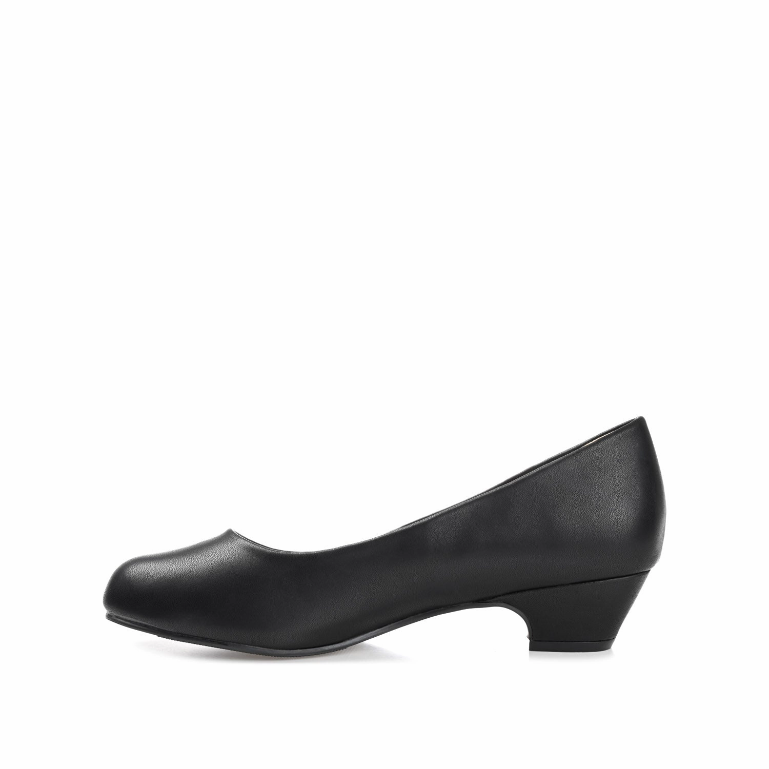 SAAR LOW PUMP HEELS IN VEGAN LEATHER Man In Dress And High Heels