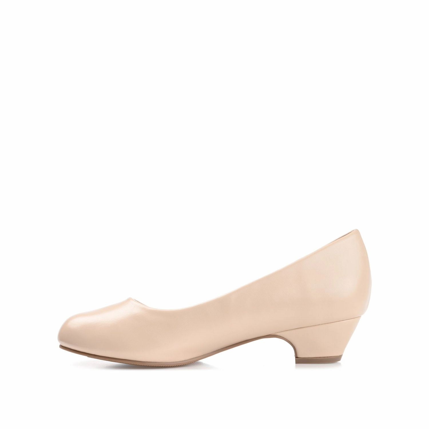 SAAR LOW PUMP HEELS IN VEGAN LEATHER