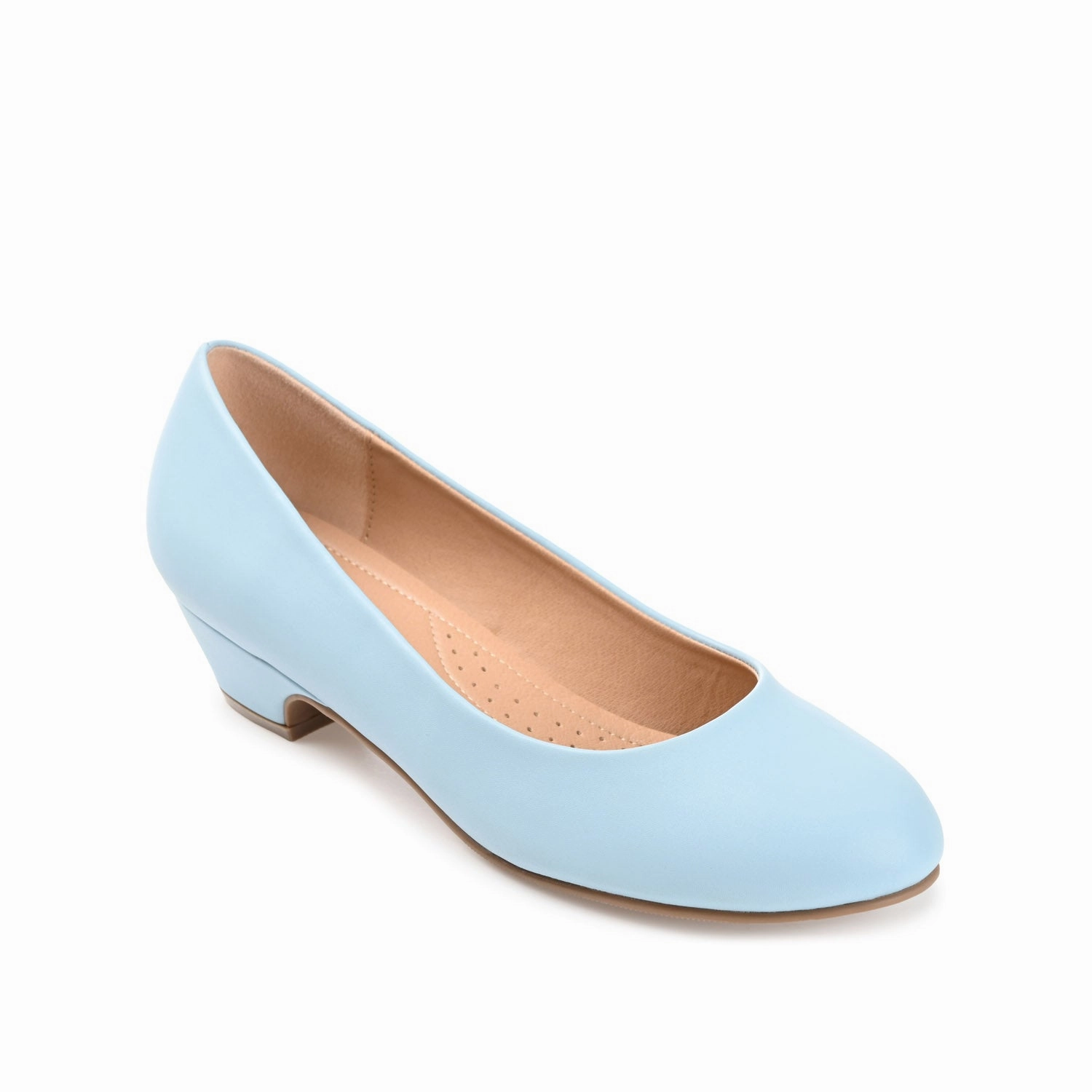 SAAR LOW PUMP HEELS IN VEGAN LEATHER