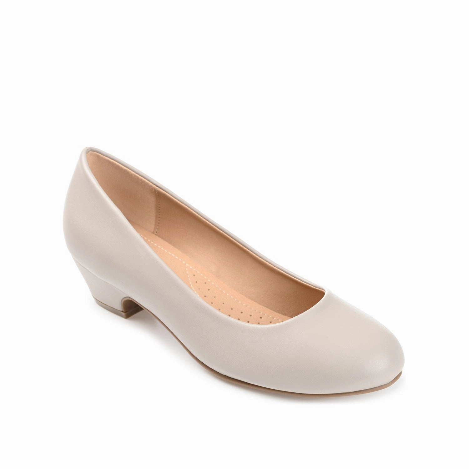 SAAR LOW PUMP HEELS IN VEGAN LEATHER Sex In High Heels