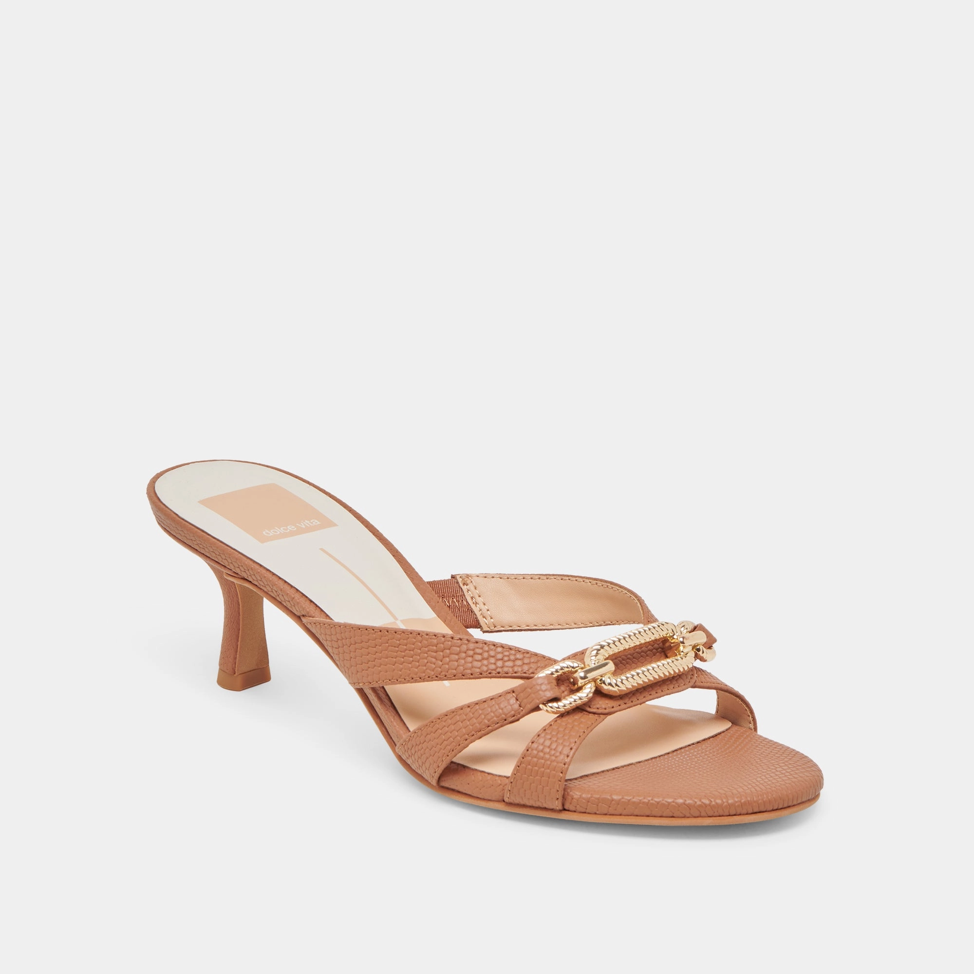 Mature Women In High Heels And Stockings LERAH HEELS SADDLE EMBOSSED LEATHER