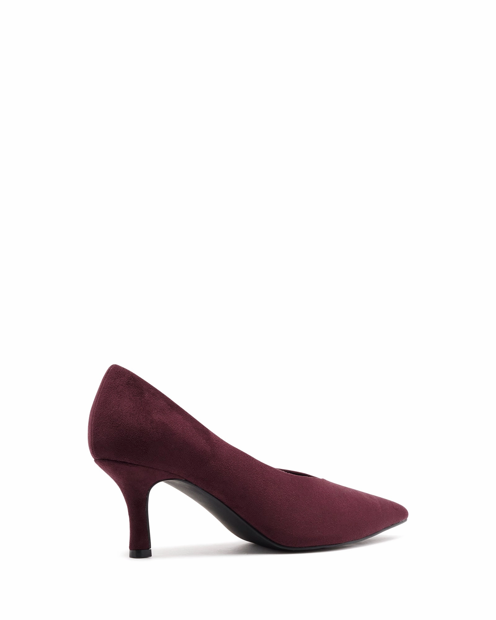 High-heeled Shoes Jordyn Pump Bordeaux Suede