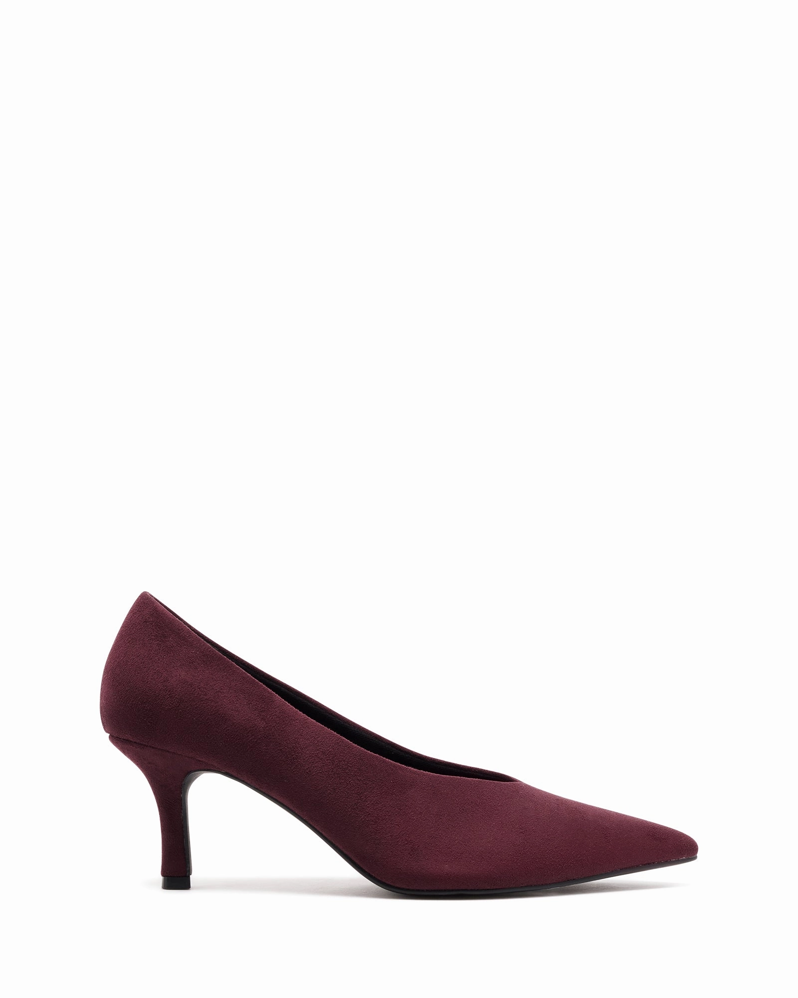 Jordyn Pump Bordeaux Suede