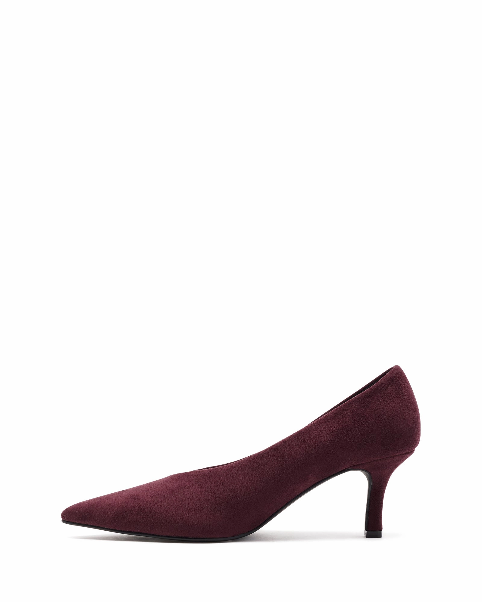 Jordyn Pump Bordeaux Suede Legs High H