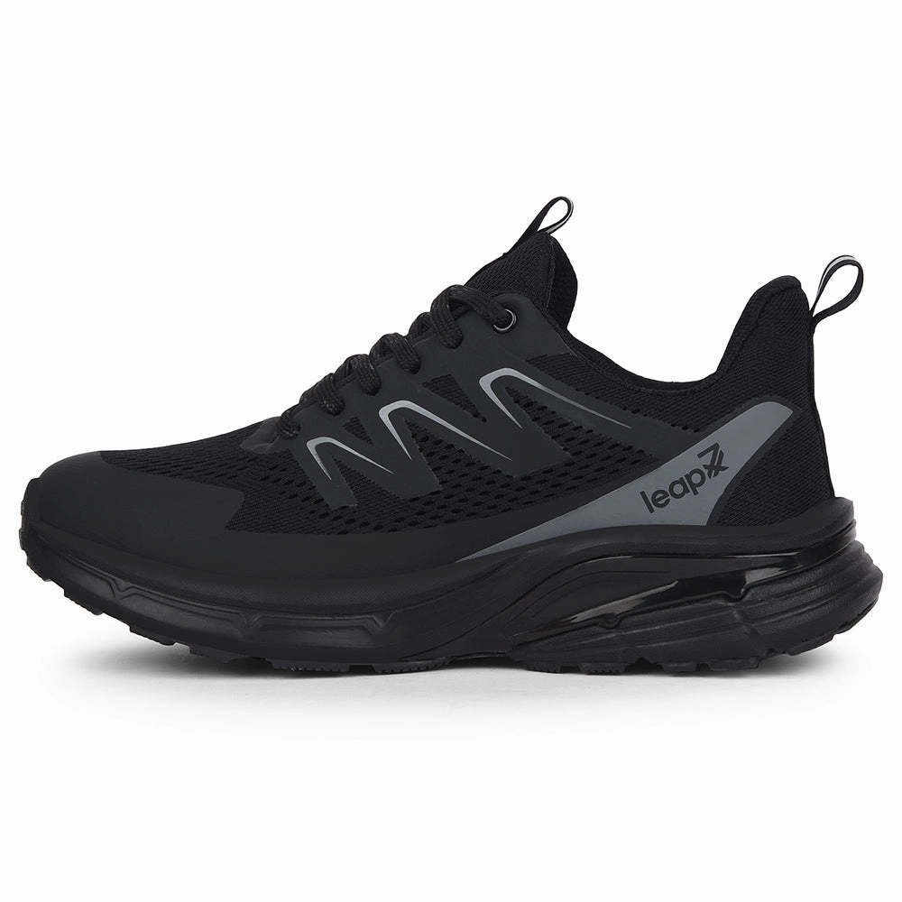 Running Shoes 1080 Leap7x Black Casual Lacing Running Shoes For Men MEKSHAW-1E By Liberty