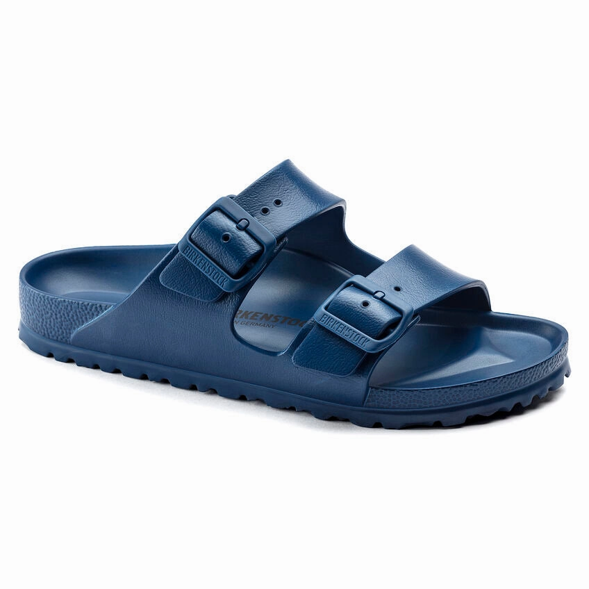 Birkenstock Men's Arizona EVA Regular Wide Sandal - Navy Clogs.
