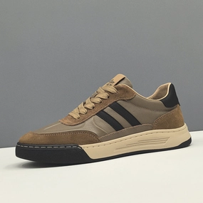 Men Fashion Patchwork Leather Flat Casual Shoes Ariana Grande Shoes