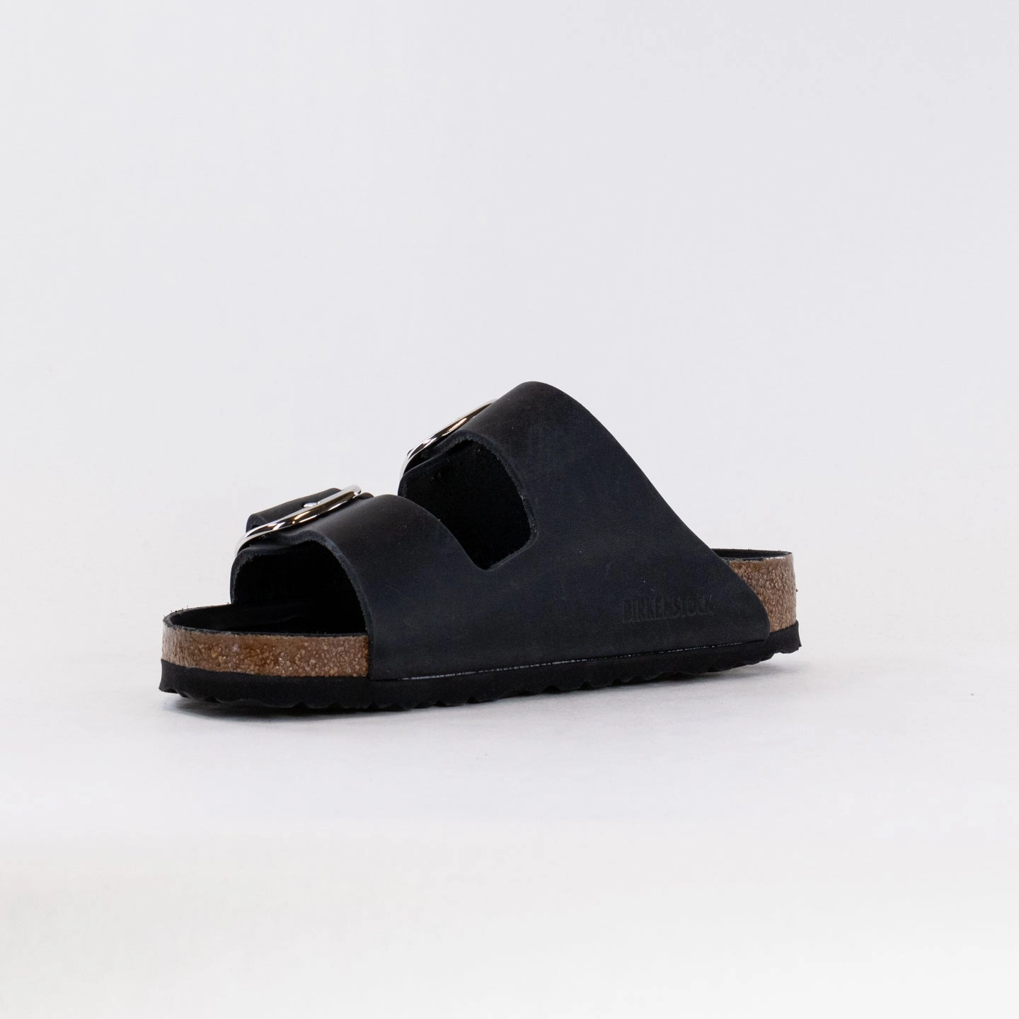 Birkenstock Arizona Big Buckle (Women's) - Black Leather Widths