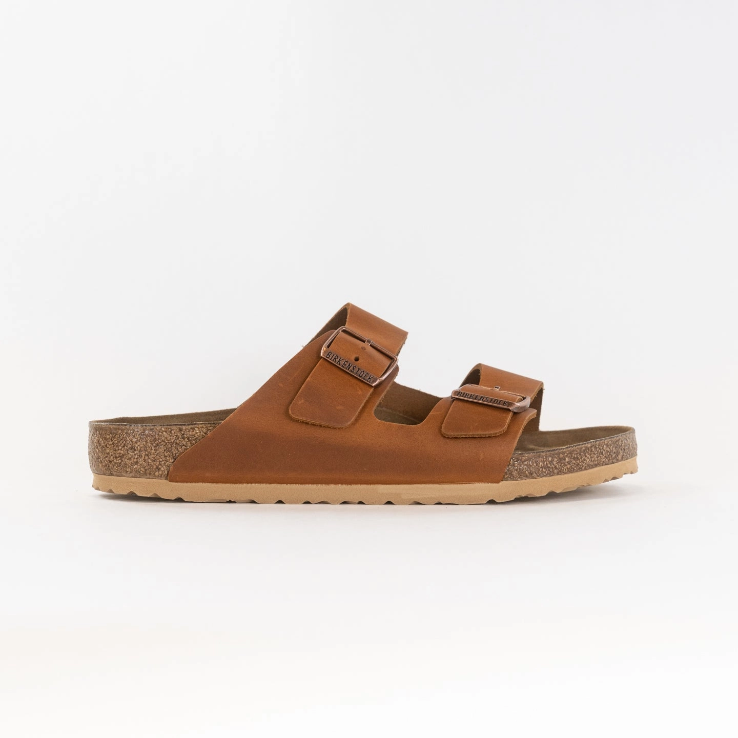 Marin Birkenstock Arizona (Men's) - Antique Pull Cognac
