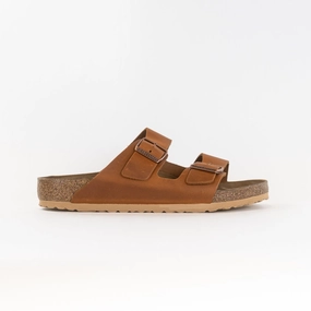 Gizeh Essentials Birkenstock Arizona (Men's) - Antique Pull Cognac